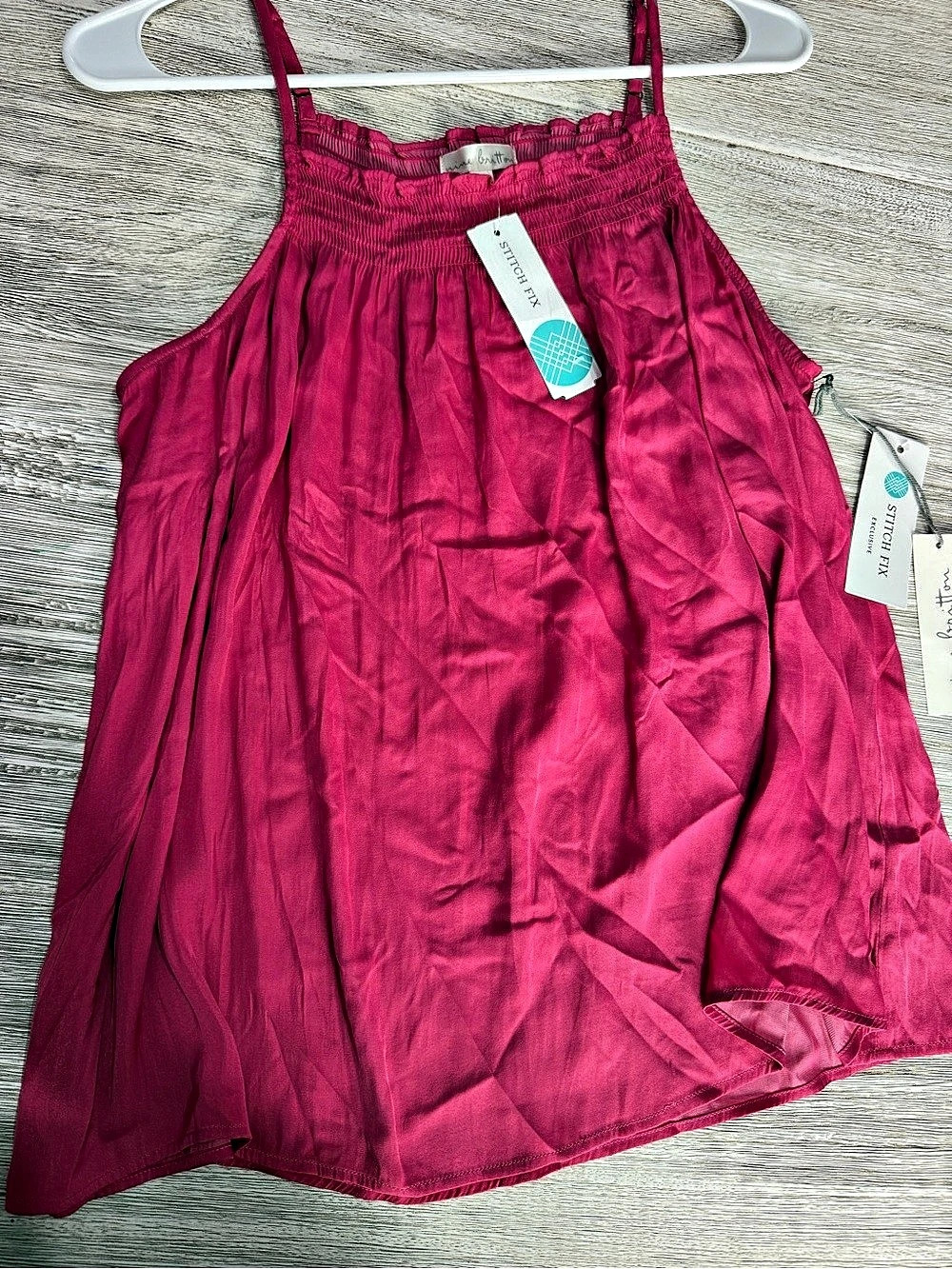 Stitch Fix Pink Tank Top Size Medium NWT - Picture 2 of 5